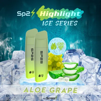 Highlight Icy Series - Aloe Grape (3000 Puffs)-image