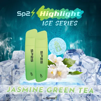 Highlight Icy Series - Jasmine Green Tea (3000 Puffs)-image