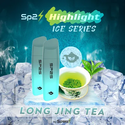 Highlight Icy Series - Long Jing Tea (3000 Puffs)-image
