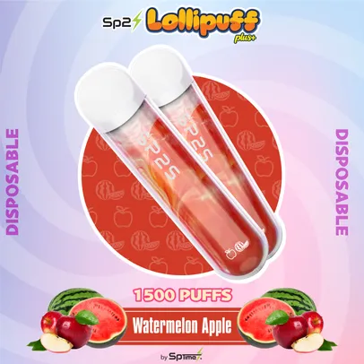 Lollipuff - Watermelon Apple (1500 Puffs)-image