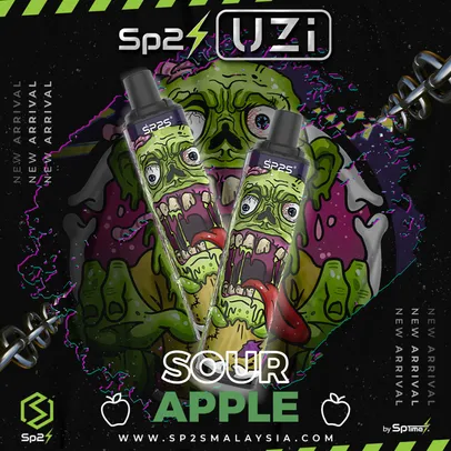 Uzi - Sour Apple (5000 Puffs)-image