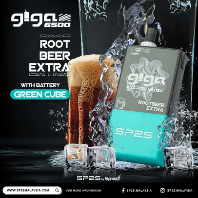 Giga - Rootbeer Extra with Green Cube-image