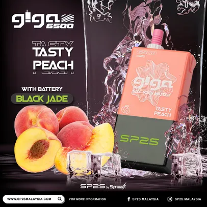 Giga - Tasty Peach with Black Jade-image